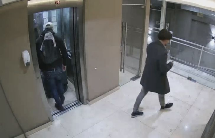 El robo millonario quedó registrado por cámaras de seguridad.