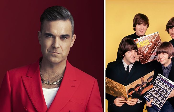 Robbie Williams desbancó a Los Beatles.&nbsp;