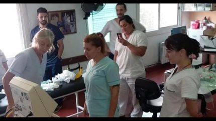 capacitan al personal medico del onativia para que todos sepan como actuar en medio de una crisis