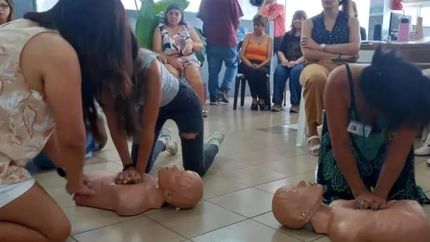Para practicar las técnicas se usan maniquíes.