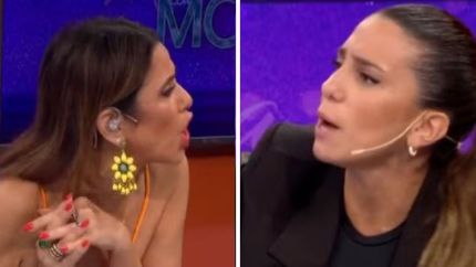 Se picó entre María Fernánda Callejón y Cinthia Fernández.&nbsp;