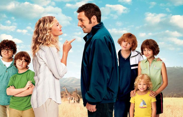 Adam Sandler y Drew Barrymore, en una clásica comedia.