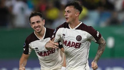 Augusto Lotti está en su mejor momento en Lanús. Augusto Lotti está en su mejor momento en Lanús.