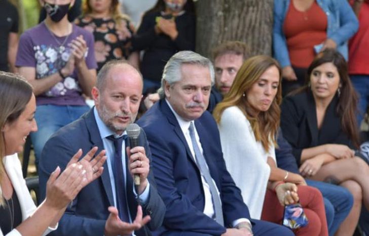 Estamos acá para ir para adelante sin miedo, dijo Martín.