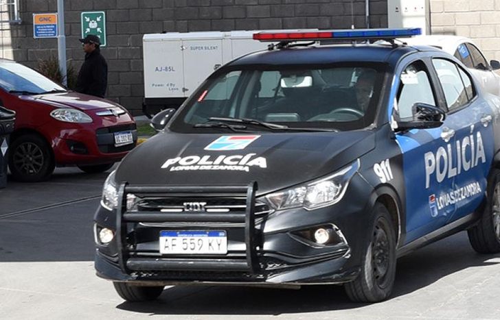 Los efectivos del Comando de Patrullas de Lomas se presentaron en el lugar.