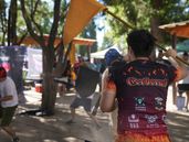 Así se vivió la Expo Comics de Banfield: batallas medievales, objetos de culto y arte.