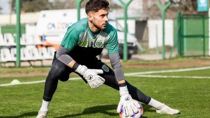 El arquero de Banfield cumplió con una destacada labor en la Vitoria Cup. El arquero de Banfield cumplió con una destacada labor en la Vitoria Cup.