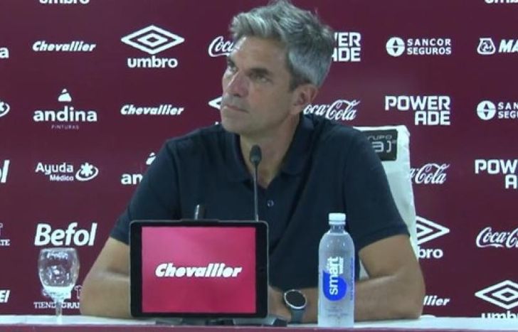 Pellegrino explicó la derrota de Lanús en Tucumán.