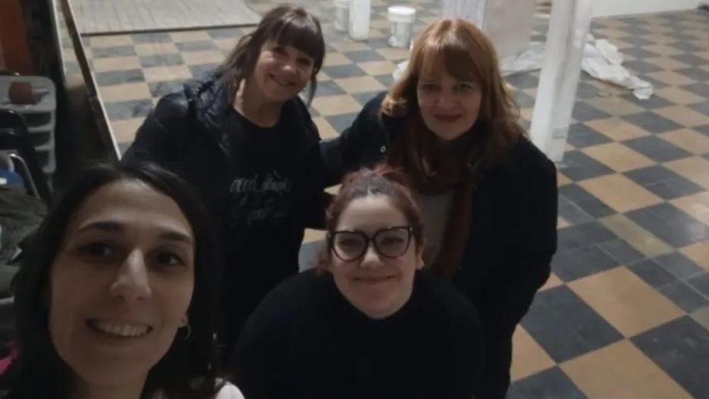 Las integrantes de la Comunidad hicieron extensiva la invitación a los vecinos.