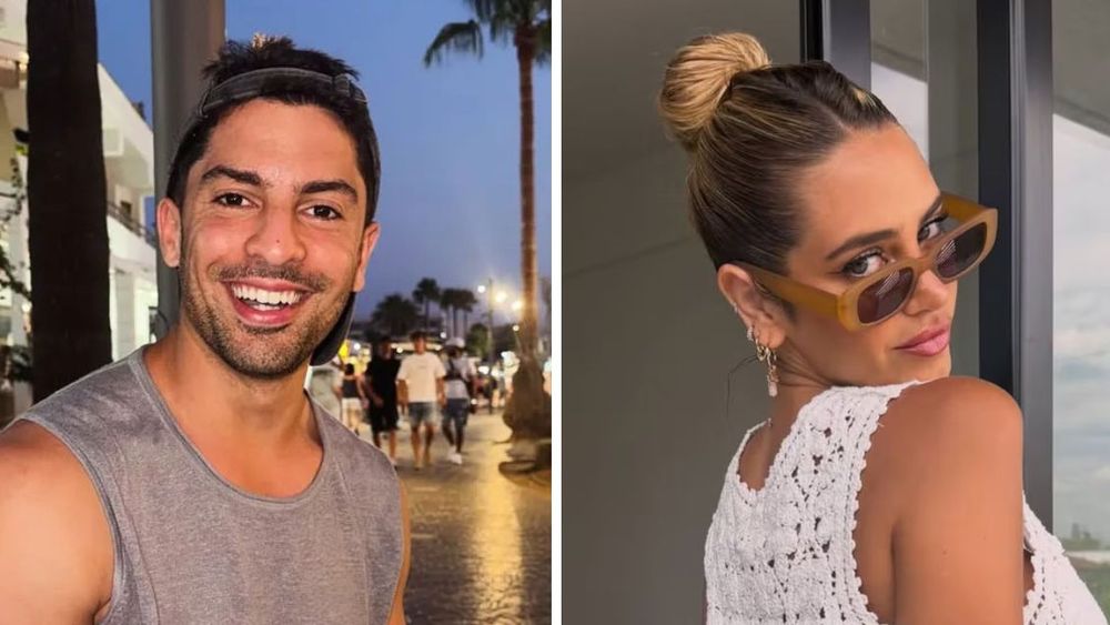 Gastón Edul y Sabrina Cortez, juntos.&nbsp;