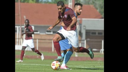 Sand volvió a marcar un gol con la camiseta de Lanús después de un año.