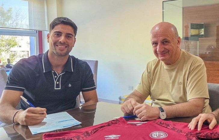 Petroli, el último refuerzo de Lanús, aclaró su tema de salud.&nbsp;