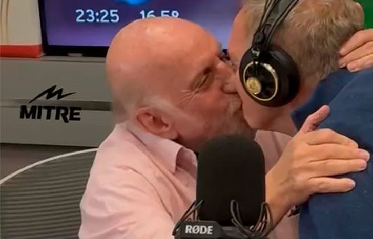 El piquito de Horacio Pagani y Marcelo Bonelli.&nbsp;