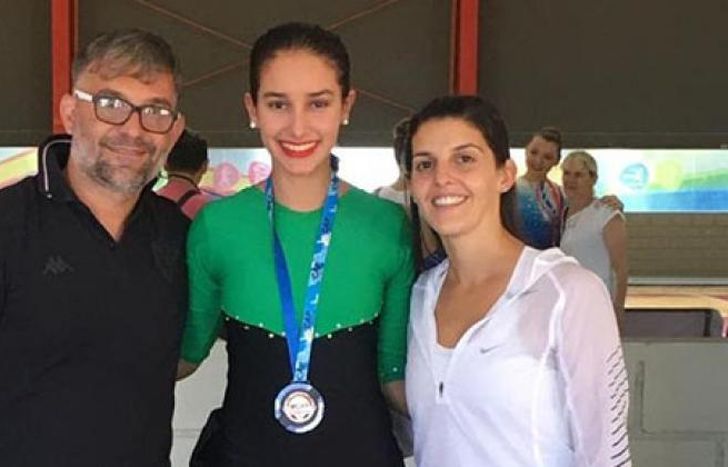 Con la medalla en el pecho, la banfileña brilló en Villa María.