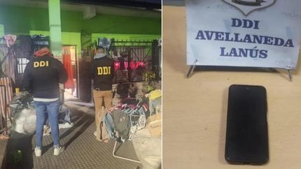 El hombre había sido sorprendido con el teléfono de la víctima.