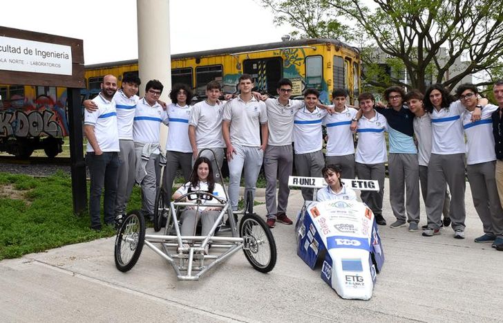 Los alumnos de la ETIG de la UNLZ se preparan para competir en Bariloche.