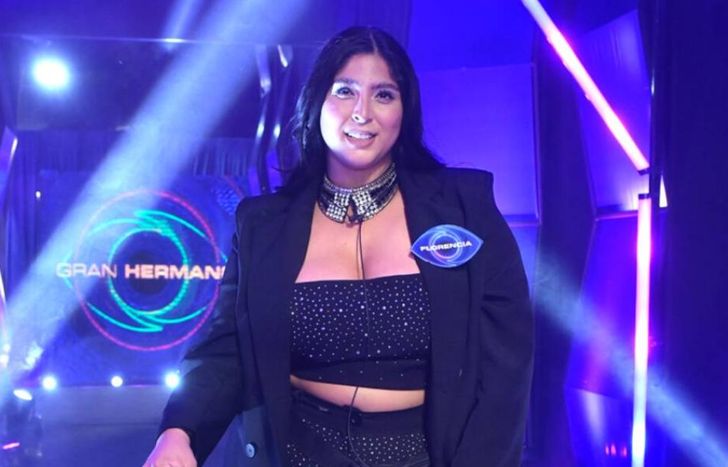 Florencia Cabrera, en sus días en Gran Hermano.