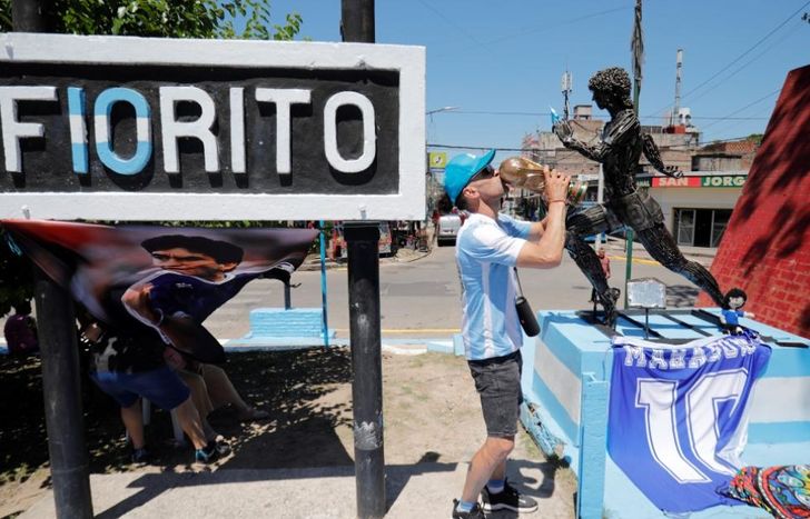 Fiorito, la ciudad que vio crecer al genio del fútbol mundial.