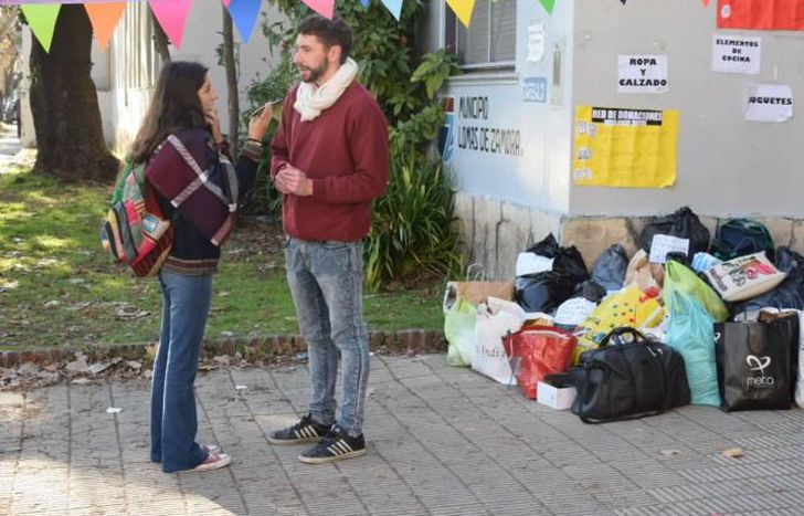 Están los cuartos sábados de cada mes en la Escuela N°6.