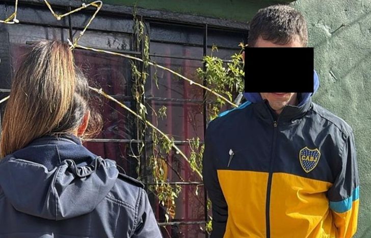 El hombre fue detenido por la Policía.