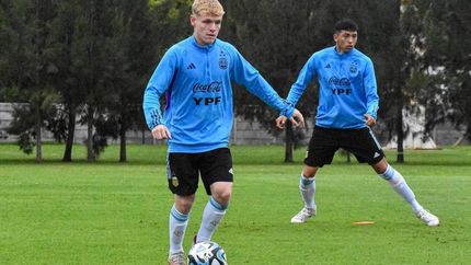 Tobías Campos es de Parque Barón y jugó al baby en el Fortín de Rivarola.