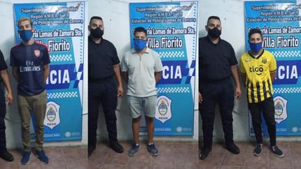 Tres detenidos por el robo de un auto en Villa Fiorito.