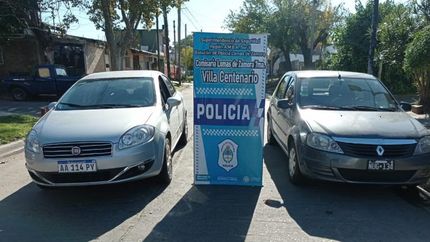 El vehículo tenía pedido de captura de una comisaría de Lanús.