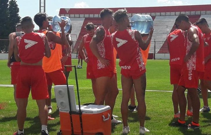 El plantel de Los Andes comenzó la semana de trabajos y este miércoles jugará su segundo amistoso.