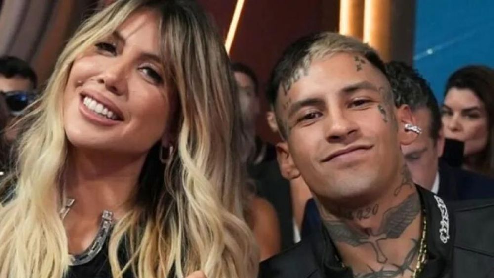 Wanda Nara y L-Gante, de nuevo juntos.&nbsp;
