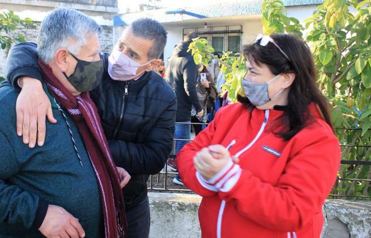 Visitó la Asociación Madres Luchando.