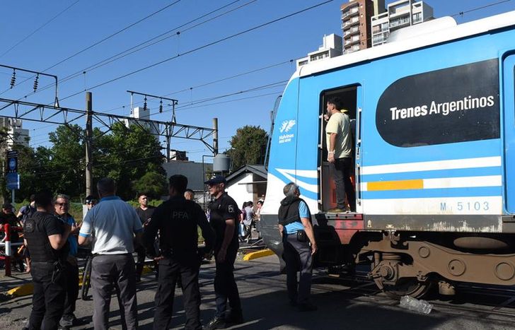 El lugar del accidente.