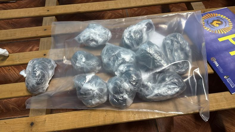 Encontraron una gran cantidad de drogas.