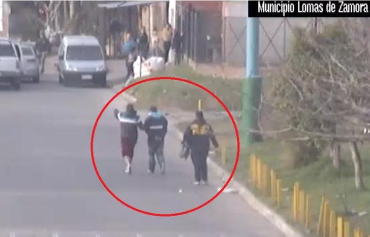 Las cámaras del Municipio de Lomas fueron claves.