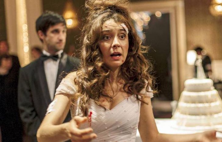 Érica Rivas, en escena.