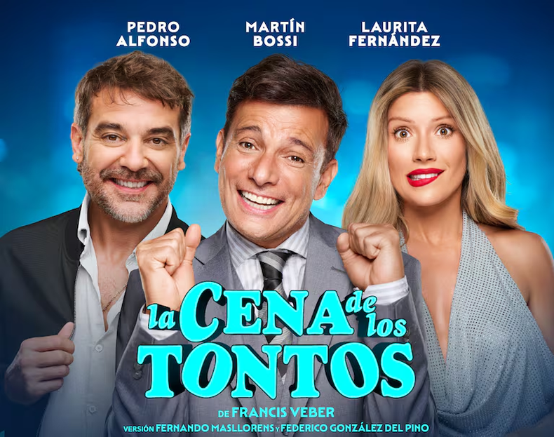 Pedro Alfonso y Martin Bossi, juntos. 