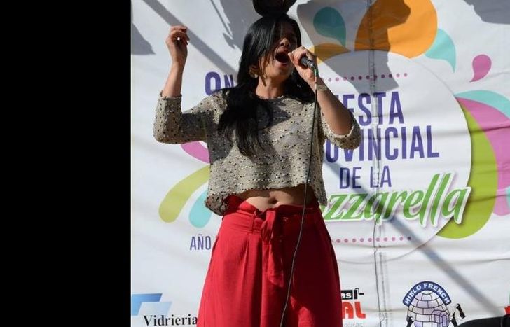 Una de las artistas que viajarán a Cosquín.