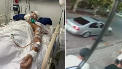 La víctima estuvo al borde de la muerte.