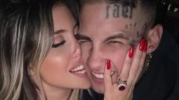 Wanda Nara y L-Gante, a full.