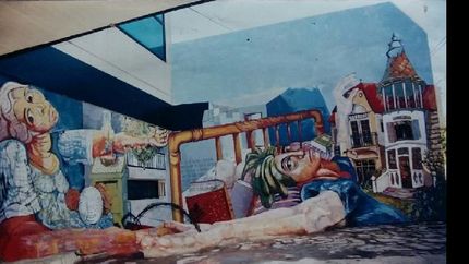 banfield, el rincon de zona sur que homenajea con esculturas y murales al gran julio cortazar