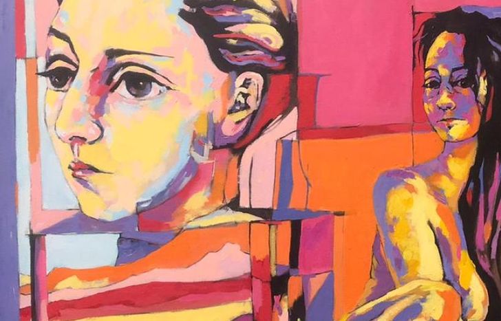 La muestra cuenta con 13 pinturas acrílicas de la autoría de Fernando Izaguirre.