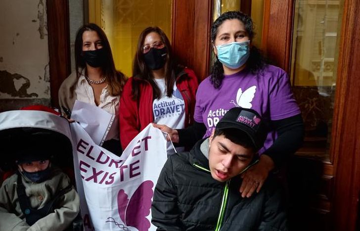 La lomense Valeria Espejo a la cabeza de la lucha.