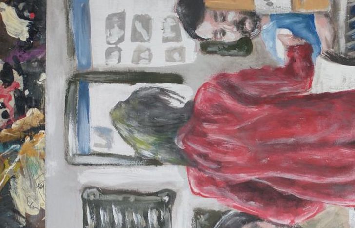 El Guasón en plena votación, otra gran obra de Mogni.
