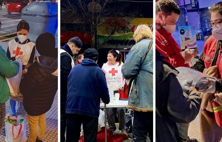 Cada salida es una oportunidad para brindar asistencia y además escuchar.