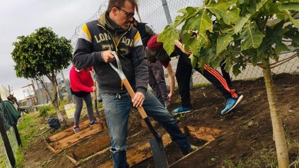 Las huertas ya empiezan a tomar forma. Gran proyecto.