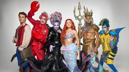 El elenco de La Sirenita.