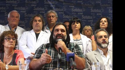 docentes instalaran una carpa blanca frente a la gobernacion