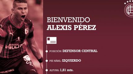 Lanús presentó al flamante refuerzo colombiano. Lanús presentó al flamante refuerzo colombiano.