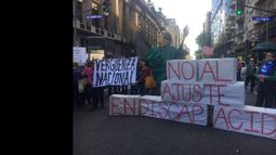 Una nueva movilización por los recortes en discapacidad