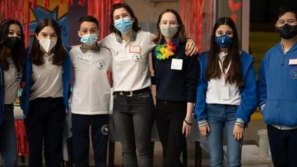 En 2021 fue la primera colecta que organizaron los alumnos de 2° año del colegio.