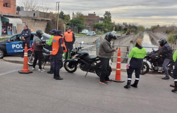 Decenas de motos fueron incautadas en los últimos días.